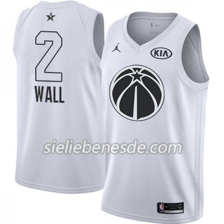 Herren NBA Washington Wizards Trikot John Wall 2 2018 All-Star Jordan Brand Weiß Swingman